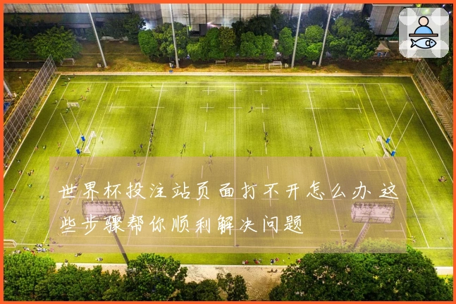 世界杯投注站页面打不开怎么办 这些步骤帮你顺利解决问题